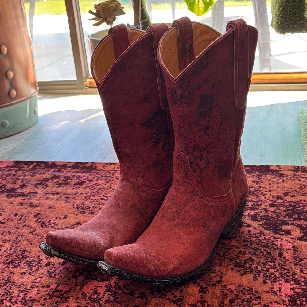 Old Gringo Red Leather Boots